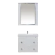 Тумба под раковину Misty Valencia - 80 Тумба ПОДВЕСНАЯ с 2 ящ. белая Л-Вал01080-011П2Я