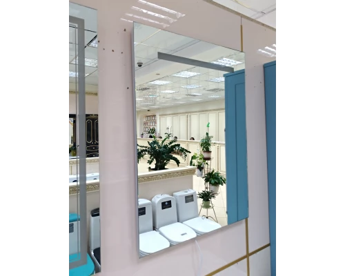 Зеркало Misty 1 Неон - Зеркало LED600х800 сенсор на корпусе(прямоугольное)