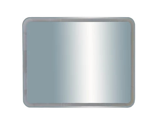Зеркало Misty 3 Неон - Зеркало LED 1000х800 сенсор на корпусе (с круглыми углами)