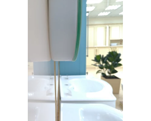 Зеркало Misty 3 Неон - Зеркало LED 1000х800 сенсор на корпусе (с круглыми углами)