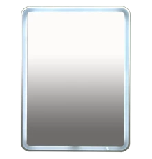 Зеркало Misty 3 Неон -Зеркало LED600х800 сенсор на корпусе (с круглыми углами)