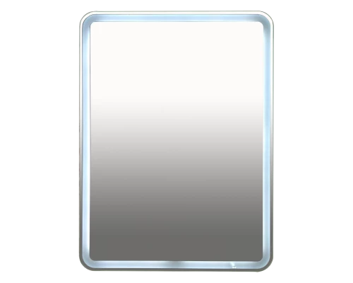 Зеркало Misty 3 Неон -Зеркало LED600х800 сенсор на корпусе (с круглыми углами)