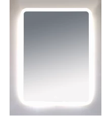 Зеркало Misty 3 Неон -Зеркало LED600х800 сенсор на зеркале(с круглыми углами)