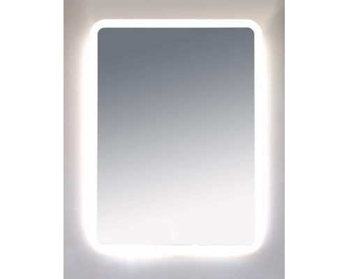 Зеркало Misty 3 Неон -Зеркало LED600х800 сенсор на зеркале(с круглыми углами)