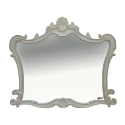 Зеркало Misty Bianco 100 белое сусальное золото Л-Бья02100-391