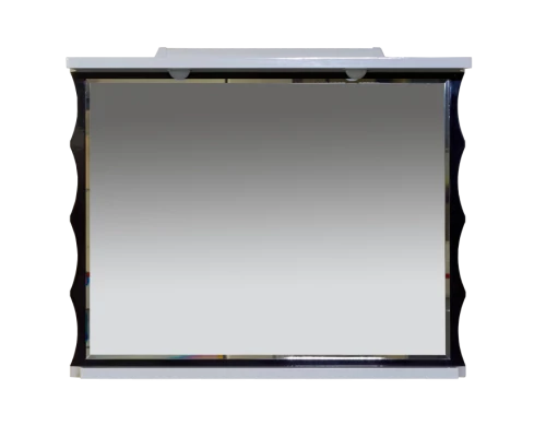 Зеркало Misty Чикаго-100 Зеркало чёрно-белое со светом Л-Чик02100-241Св