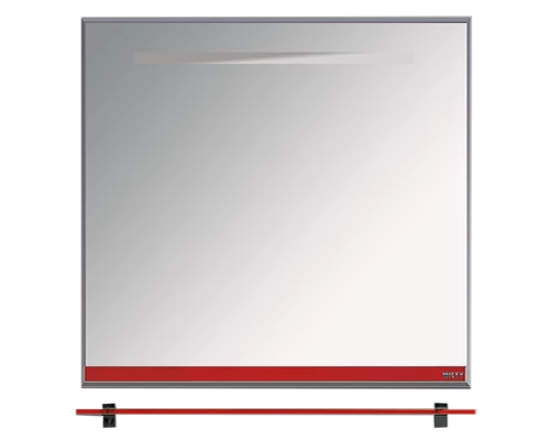 Зеркало Misty Джулия - 85 Зеркалосполочкой 12 мм красное Л-Джу03085-0410