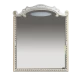 Зеркало Misty Элис -100 Зеркало белая патина/стекло Л-Эли02100-013
