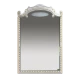 Зеркало Misty Элис - 80 Зеркало белая.патина/стекло Л-Эли02080-013