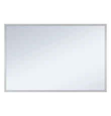 Зеркало Misty Марс - 120 в алюминиевом профиле Э-Марс02120-Алп