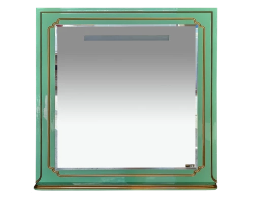 Зеркало Misty Praga -105 Зеркало салатовая/ патина Л-Пра02105-073