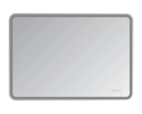 Зеркало Misty СТАЙЛ D13 1000*700 с часами ЗЛП727