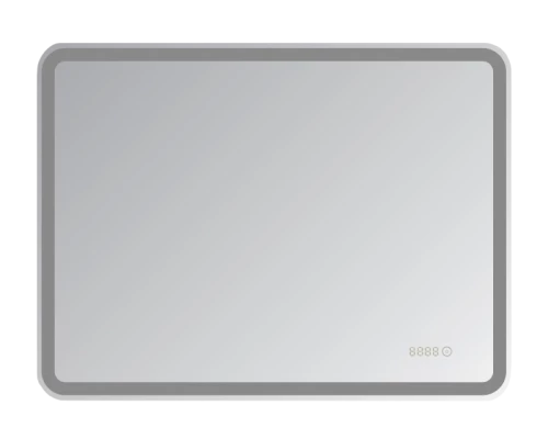 Зеркало Misty СТАЙЛ D13800*600 с часами ЗЛП567