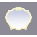 Зеркало Misty Tiffany 100 белое сусальное золото Л-Тиф02100-391