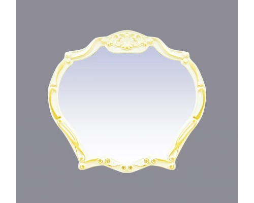 Зеркало Misty Tiffany 100 белое сусальное золото Л-Тиф02100-391