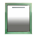Зеркало Misty Vena - 75 Зеркало салатовая/ патина Л-Вен02075-073