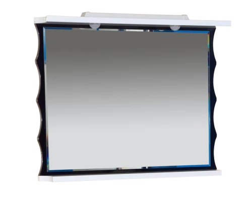 Зеркало Misty Чикаго-100 Зеркало чёрно-белое со светом Л-Чик02100-241Св