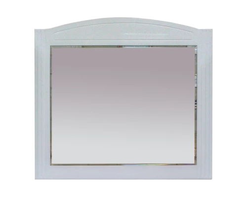 Зеркало Misty Эльбрус -100 Зеркало белая эмаль П-Эль02100-011