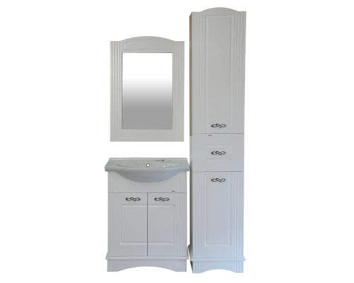 Зеркало Misty Эльбрус - 65 Зеркало белая эмаль П-Эль02065-011