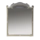 Зеркало Misty Элис -100 Зеркало белая патина/стекло Л-Эли02100-013
