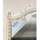 Зеркало Misty Элис -100 Зеркало белая патина/стекло Л-Эли02100-013