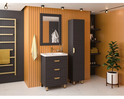 Зеркало Brevita Gloster - 60 (графит)