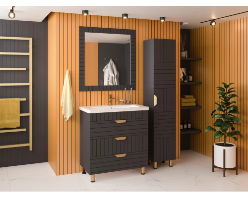 Зеркало Brevita Gloster - 80 (графит)