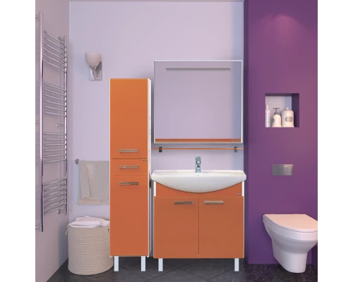 Зеркало Misty Джулия - 85 Зеркалосполочкой 12 мм оранжевое Л-Джу03085-1310