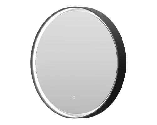 Зеркало Brevita Pluto - 600x600 (черное)