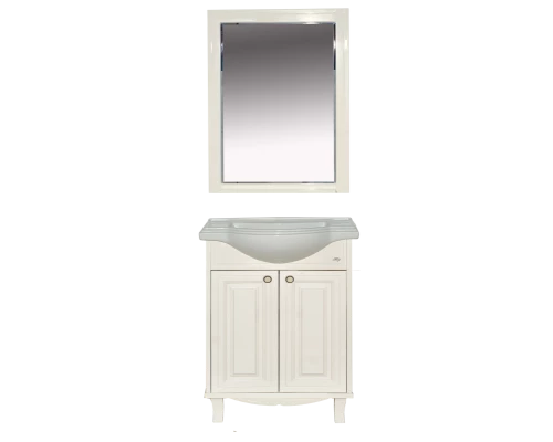 Зеркало Misty Шармель - 65 зеркало светло-бежевая эмаль Л-Шрм02065-582