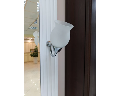 Зеркало Misty Эльбрус - 90 Зеркало белая эмаль П-Эль02090-011