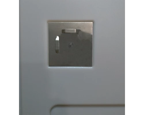 Зеркало Misty 3 Неон - Зеркало LED 1000х800 сенсор на корпусе (с круглыми углами)