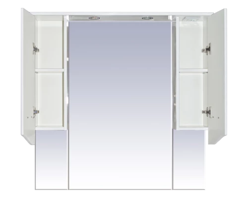Зеркальный шкаф Misty Дрея-105 Зеркало - шкаф(свет) Э-Дре02105-01Св