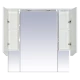 Зеркальный шкаф Misty Дрея-105 Зеркало - шкаф(свет) Э-Дре02105-01Св