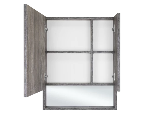 Зеркальный шкаф Misty Темза - 60 с полочкой П-Тем04060-01