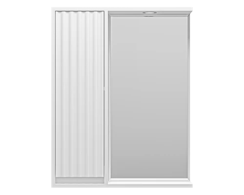 Зеркальный шкаф Brevita Balaton - 65 левый (белый)