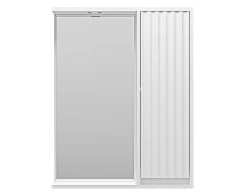 Зеркальный шкаф Brevita Balaton - 65 правый (белый)