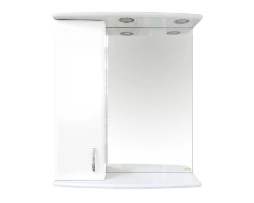 Зеркальный шкаф Misty Астра 60 зеркало-шкаф L свет Э-Аст04060-01СвЛ