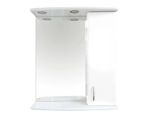 Зеркальный шкаф Misty Астра 60 зеркало-шкаф R свет Э-Аст04060-01СвП