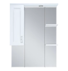 Зеркальный шкаф Misty Дива - 85 со светом левый П-Див04085-013Л