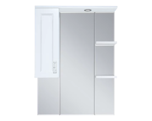 Зеркальный шкаф Misty Дива - 85 со светом левый П-Див04085-013Л