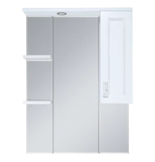 Зеркальный шкаф Misty Дива - 85 со светом правый П-Див04085-013П