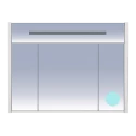 Зеркальный шкаф Misty Джулия 105 голубой Л-Джу04105-0610