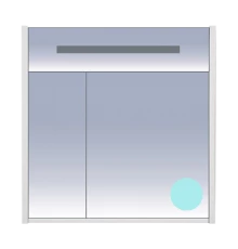 Зеркальный шкаф Misty Джулия 85 голубой Л-Джу04085-0610