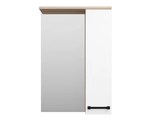 Зеркальный шкаф Misty Крафт - 50 правый