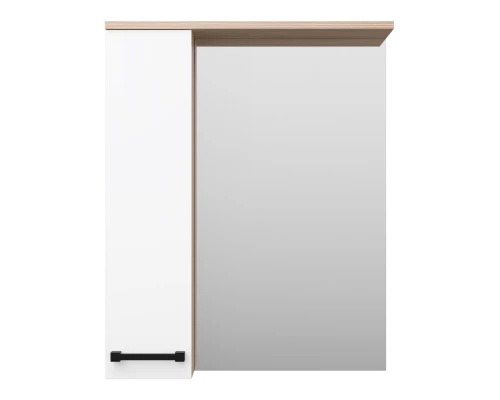 Зеркальный шкаф Misty Крафт - 60 левый