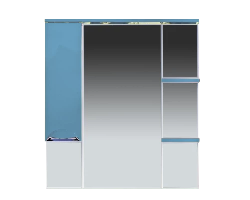 Зеркальный шкаф Misty Кристи 90 L голубой П-Кри02090-061СвЛ