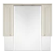 Зеркальный шкаф Misty Латте - 105 бежевый П-Лат02105-031