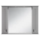 Зеркальный шкаф Misty Лувр - 105 (серый) П-Лвр03105-1504