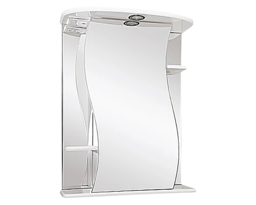 Зеркальный шкаф Misty Лиана - 55 Зеркало - шкаф прав. (свет) Э-Лиа02055-01СвП